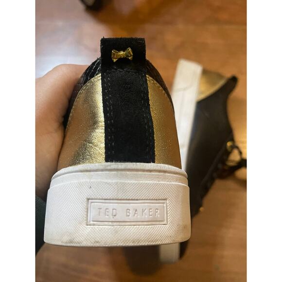 Ted Baker London Kulei V.2 Leather Sneaker Women's Sz 8 - Picture 8 of 8